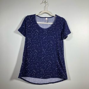 LuLaRoe Iris Constellation Tunic Top S